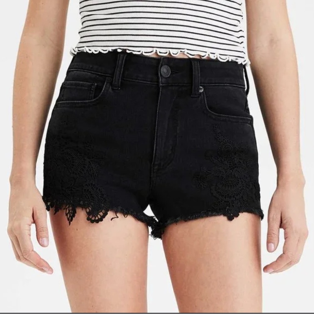 American Eagle Hi Rise Shortie Size‎ 8